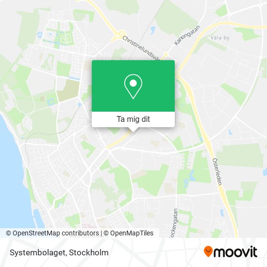 Systembolaget karta