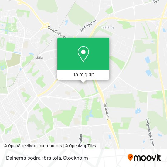 Dalhems södra förskola karta