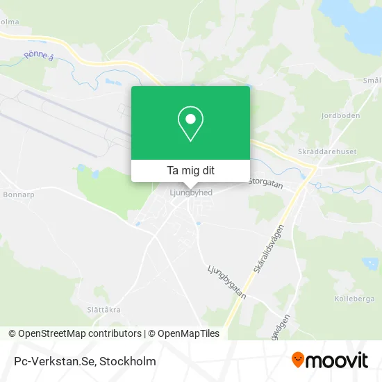 Pc-Verkstan.Se karta