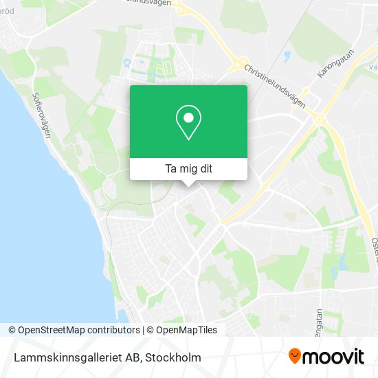 Lammskinnsgalleriet AB karta