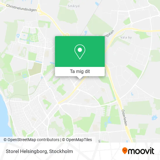 Storel Helsingborg karta