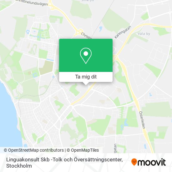 Linguakonsult Skb -Tolk och Översättningscenter karta