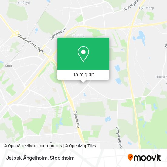Jetpak Ängelholm karta