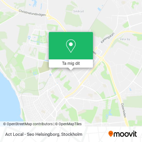 Act Local - Seo Helsingborg karta