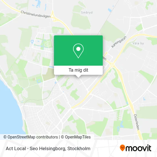 Act Local - Seo Helsingborg karta