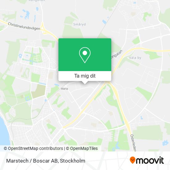 Marstech / Boscar AB karta