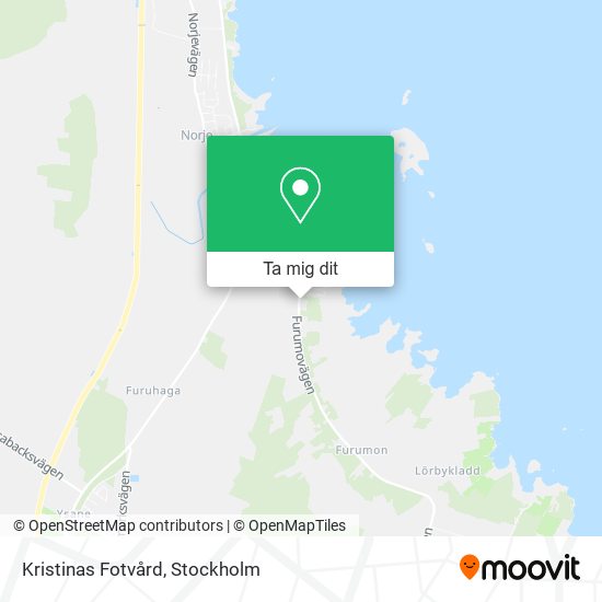 Kristinas Fotvård karta