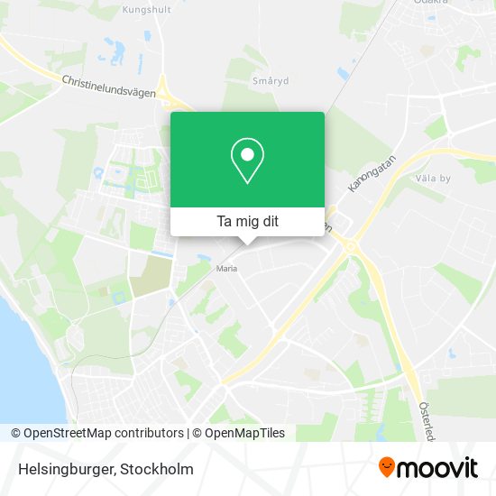 Helsingburger karta