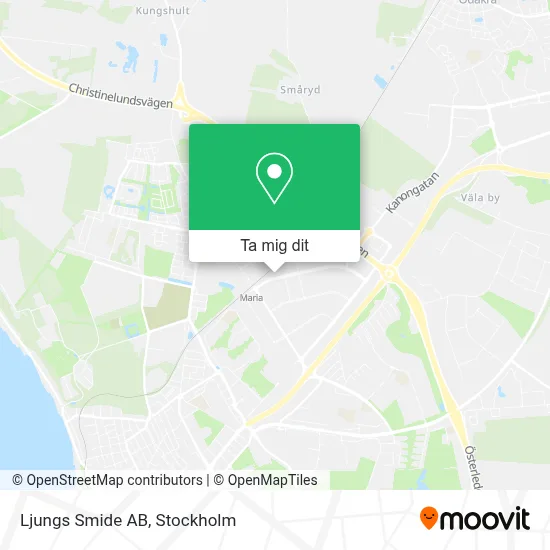 Ljungs Smide AB karta