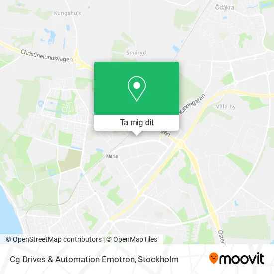 Cg Drives & Automation Emotron karta