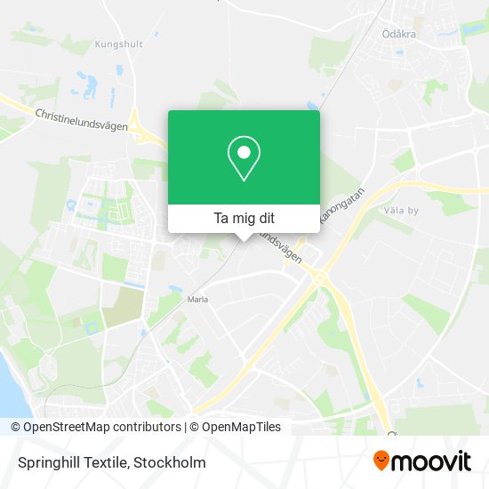 Springhill Textile karta
