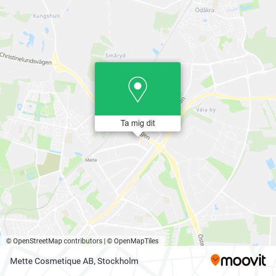 Mette Cosmetique AB karta