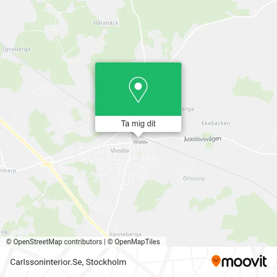 Carlssoninterior.Se karta