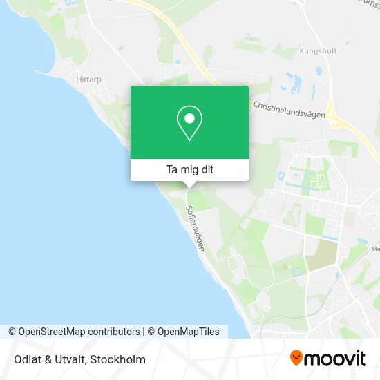 Odlat & Utvalt karta