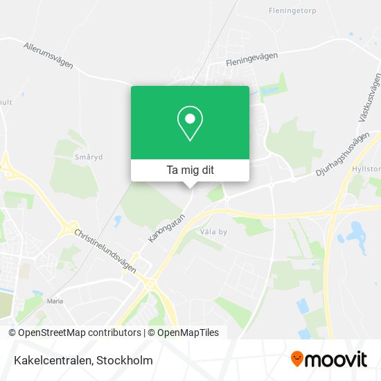 Kakelcentralen karta