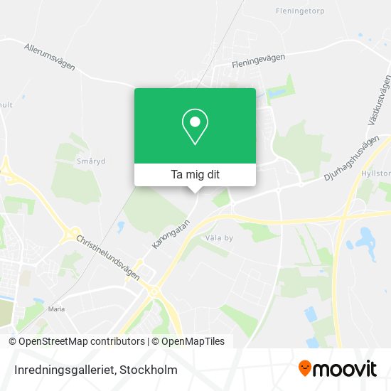 Inredningsgalleriet karta