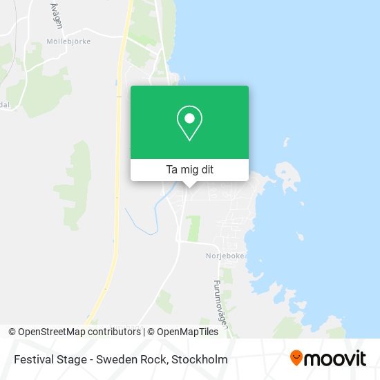 Festival Stage - Sweden Rock karta