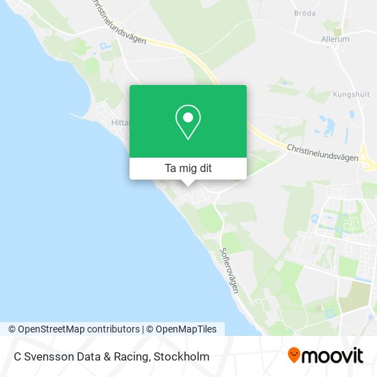 C Svensson Data & Racing karta