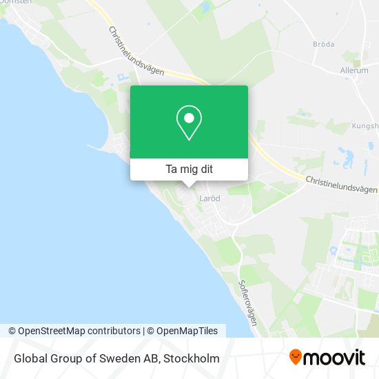 Global Group of Sweden AB karta