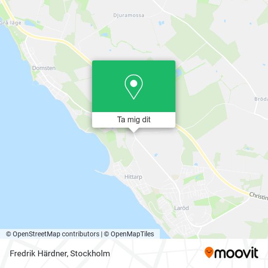 Fredrik Härdner karta