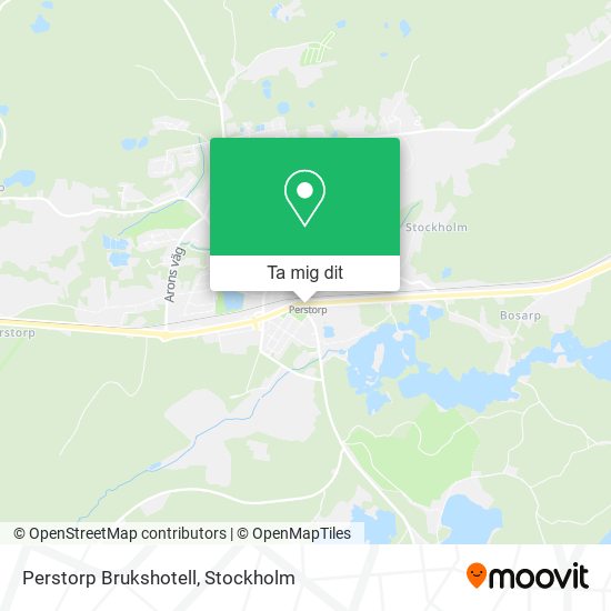 Perstorp Brukshotell karta