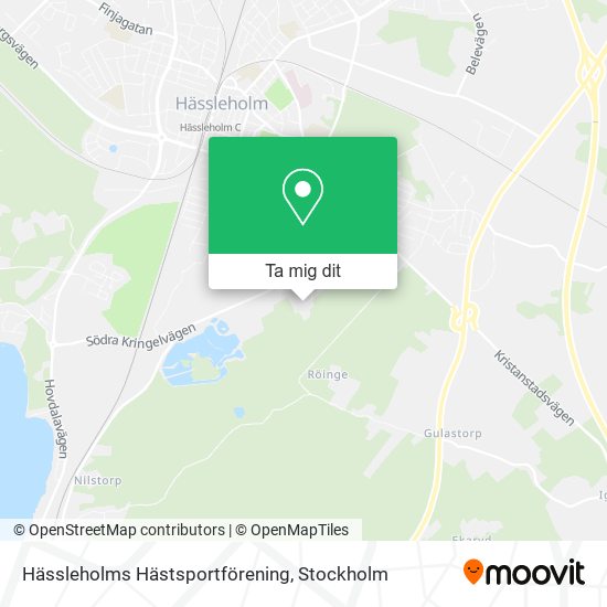 Hässleholms Hästsportförening karta