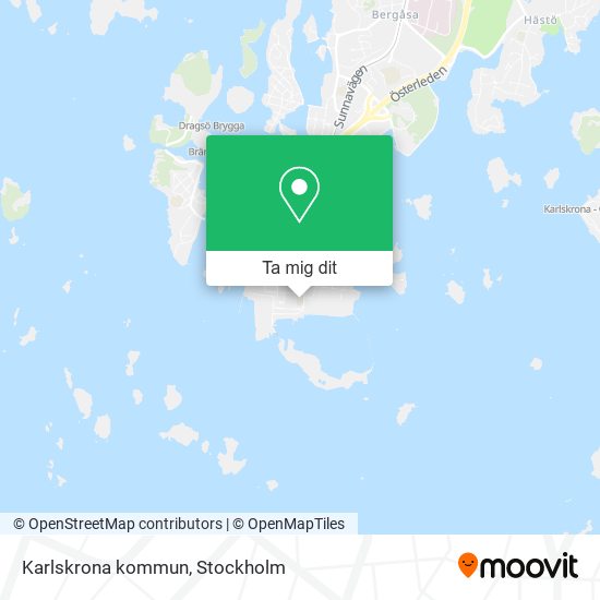 Karlskrona kommun karta