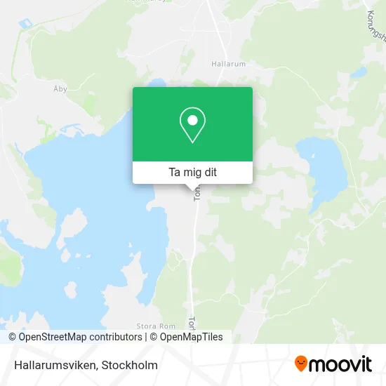 Hallarumsviken karta