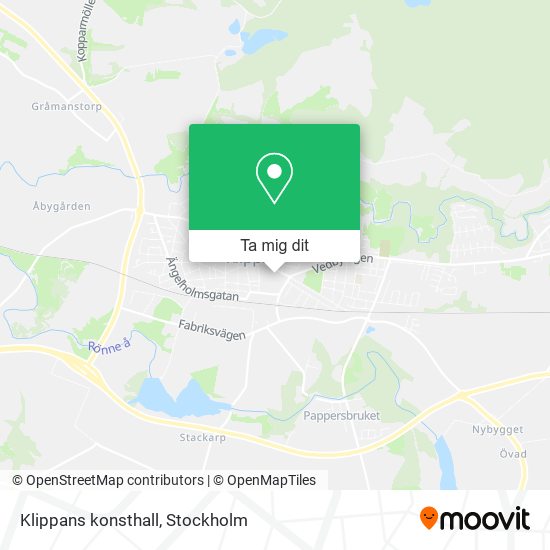 Klippans konsthall karta