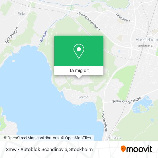 Smw - Autoblok Scandinavia karta
