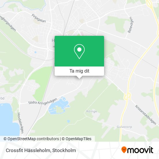 Crossfit Hässleholm karta