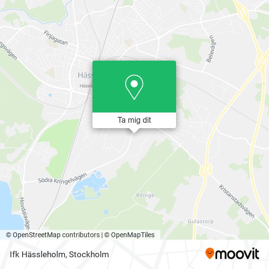 Ifk Hässleholm karta