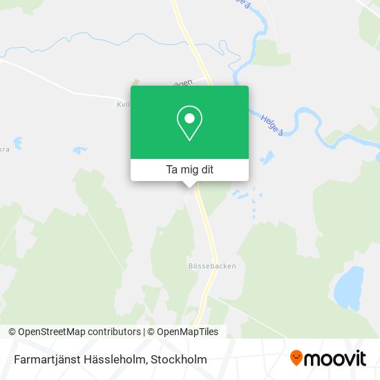 Farmartjänst Hässleholm karta
