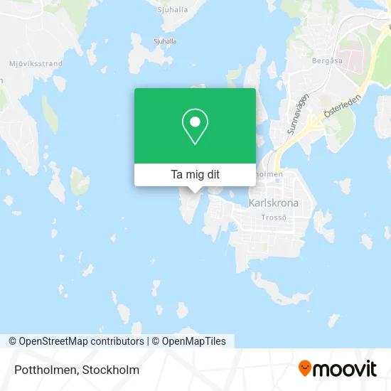 Pottholmen karta