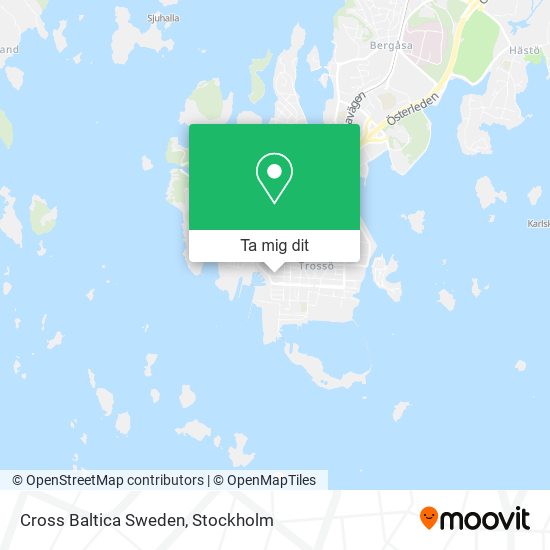 Cross Baltica Sweden karta