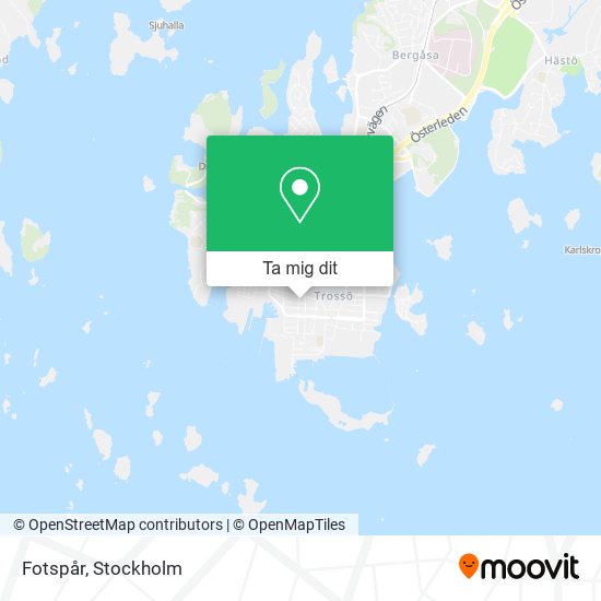 Fotspår karta