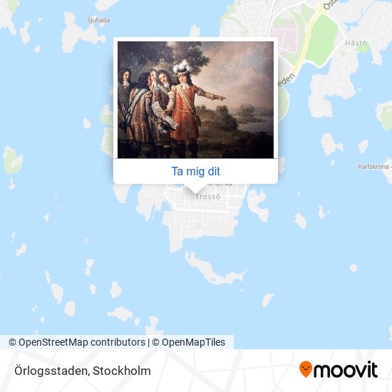 Örlogsstaden karta