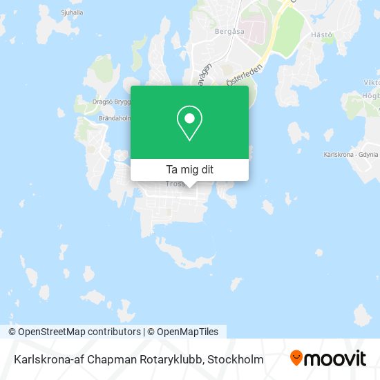 Karlskrona-af Chapman Rotaryklubb karta