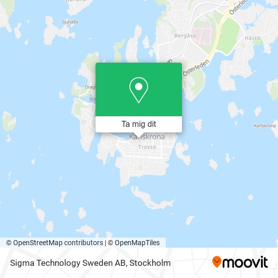 Sigma Technology Sweden AB karta