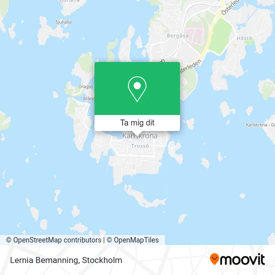 Lernia Bemanning karta