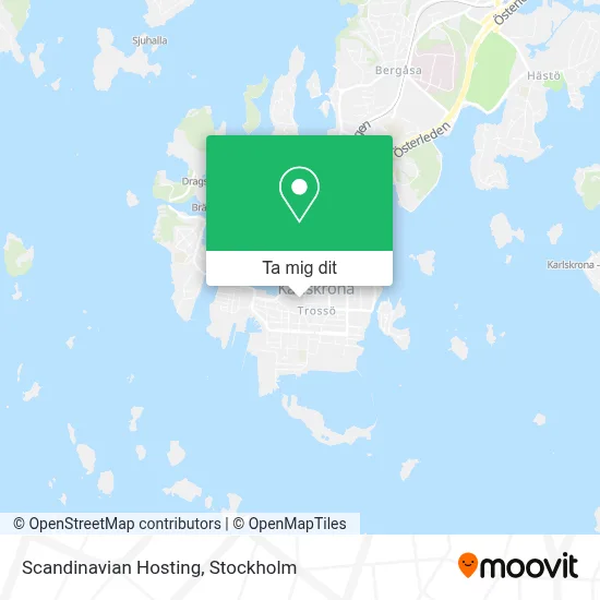Scandinavian Hosting karta
