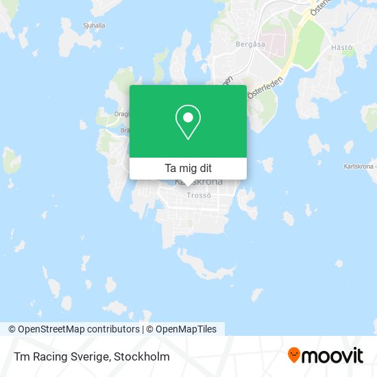 Tm Racing Sverige karta