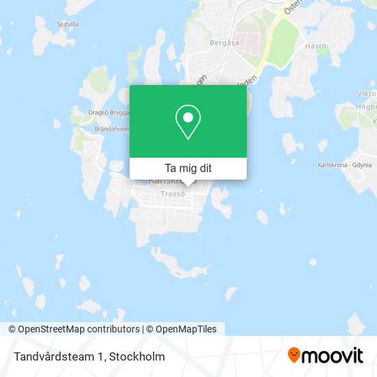 Tandvårdsteam 1 karta