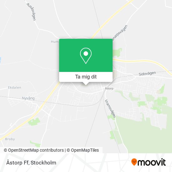 Åstorp Ff karta