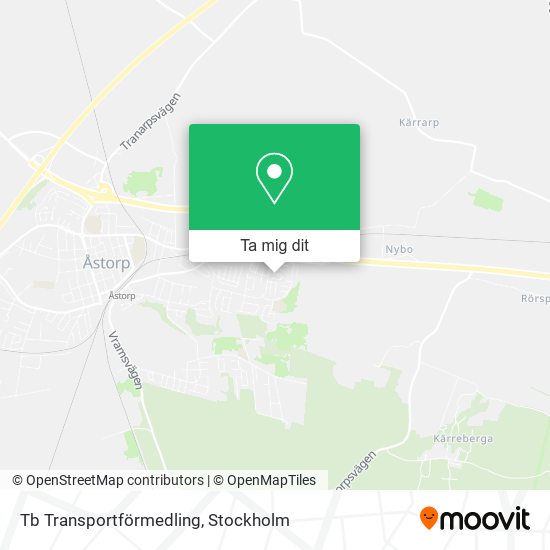 Tb Transportförmedling karta