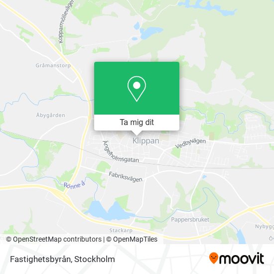Fastighetsbyrån karta