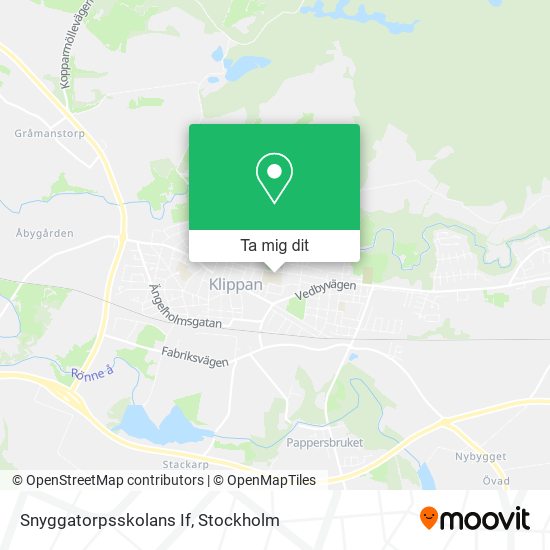 Snyggatorpsskolans If karta
