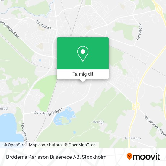Bröderna Karlsson Bilservice AB karta