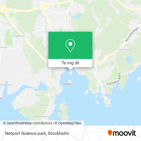 Netport Science park karta