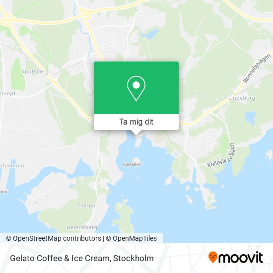 Gelato Coffee & Ice Cream karta